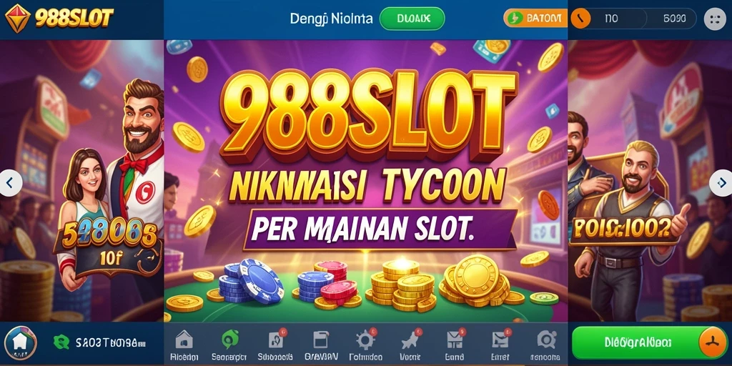 Gameplay menarik di 988SLOT dengan mesin slot beragam.