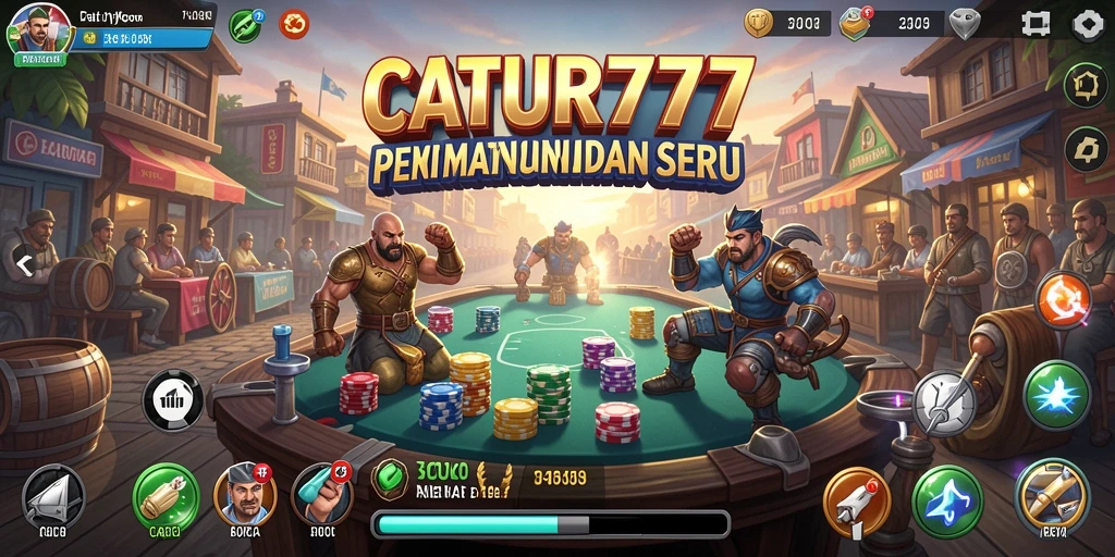 Tampilan gameplay menarik di CATUR777 saat merancang kerajaan catur.