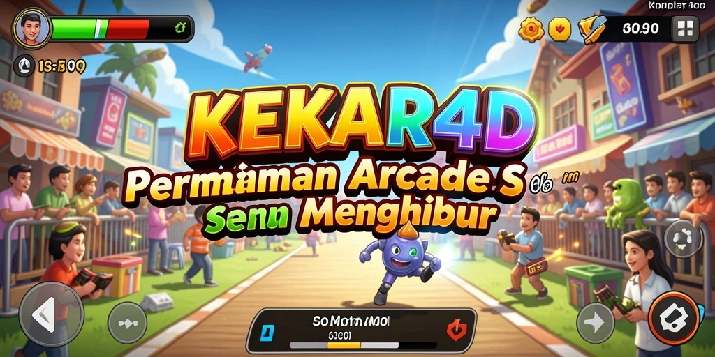 Tampilan gameplay seru dan menantang dari KEKAR4D.