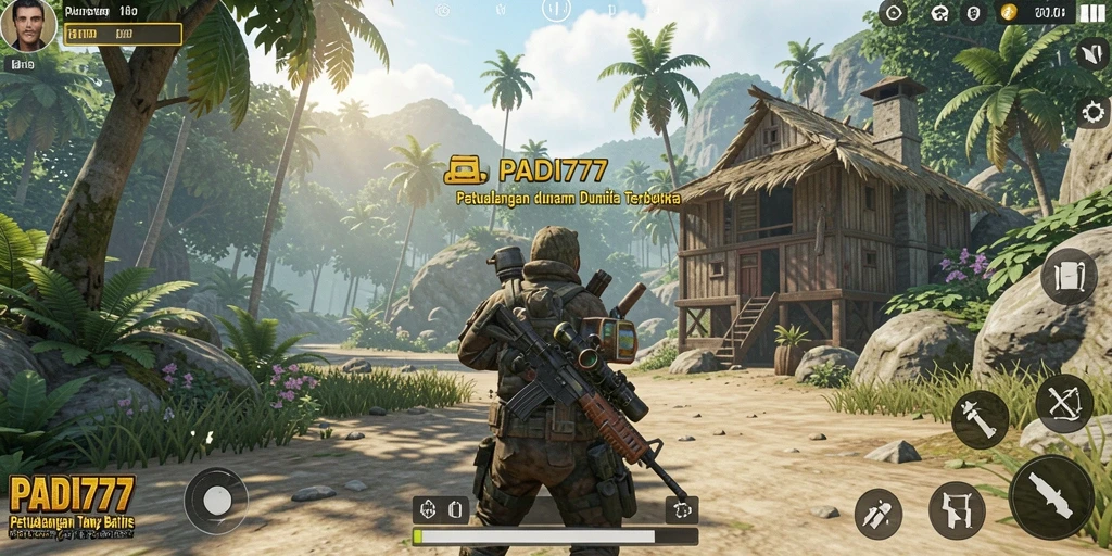 Tampilan gameplay PADI777 di dunia terbuka yang menakjubkan.