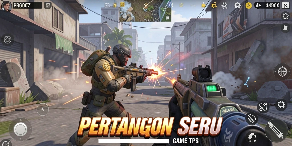 Gameplay PRG007 menampilkan aksi pertarungan yang intens.