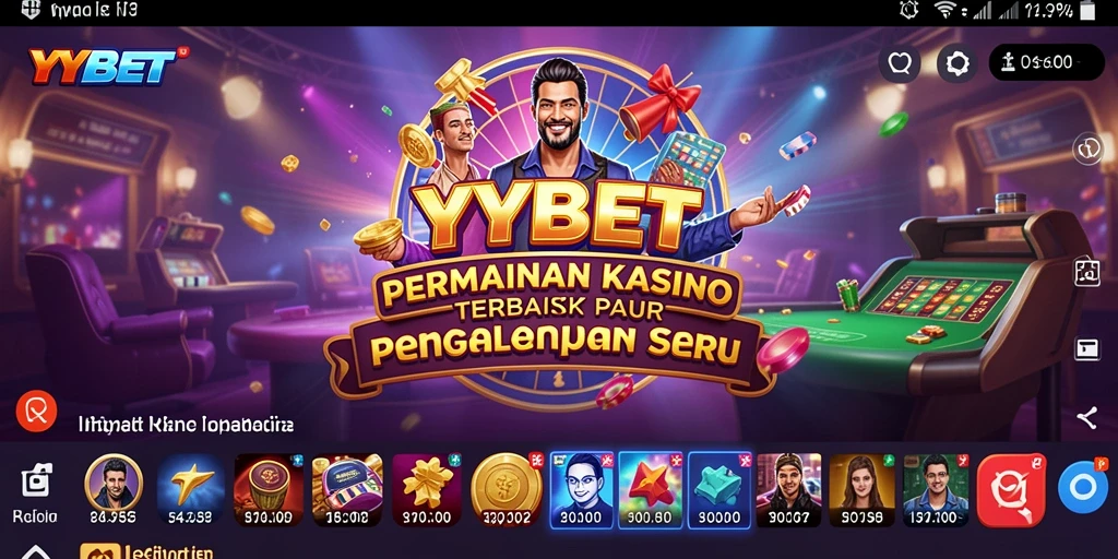 Tampilan permainan YYBET yang menarik dan mendebarkan.